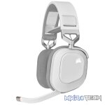 Corsair CA-9011238-AP HS80 RGB USB Wired Premium White Gaming Headset