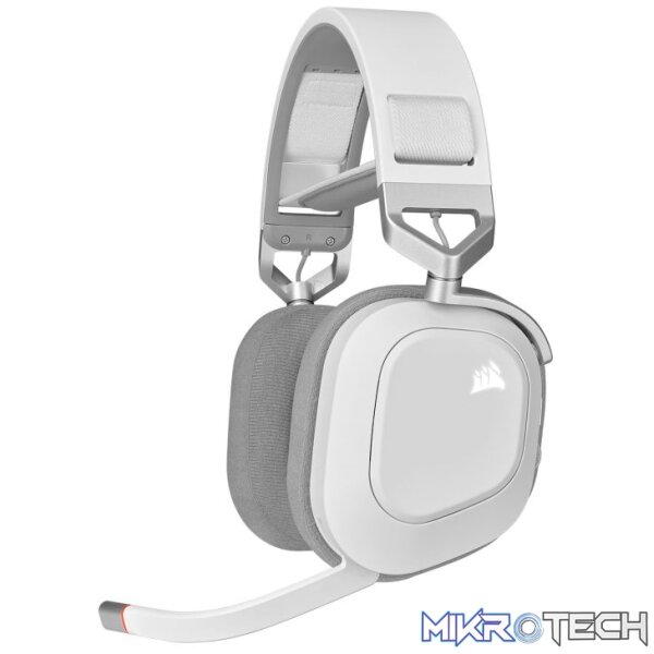 Corsair CA-9011238-AP HS80 RGB USB Wired Premium White Gaming Headset Corsair CA-9011238-AP HS80 RGB USB Wired Premium White Gaming Headset