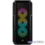 Corsair CC-9011230 iCUE 5000T RGB Black Mid Tower Tempered Glass PC Gaming Chassis - Image 2