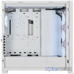 Corsair CC-9011233 iCUE 5000X RGB QL Edition White Mid Tower Tempered Glass PC Gaming Chassis - Image 3