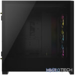Corsair CC-9011242-WW iCUE 5000D RGB AIRFLOW Dark Tempered Glass Black Steel ATX Mid Tower Desktop Chassis - Image 3