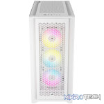 Corsair CC-9011243-WW iCUE 5000D RGB AIRFLOW Clear Tempered Glass White Steel ATX Mid Tower Gaming Chassis - Image 2