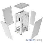 Corsair CC-9011245-WW 2000D Airflow White Mini-ITX Gaming Chassis - Image 4