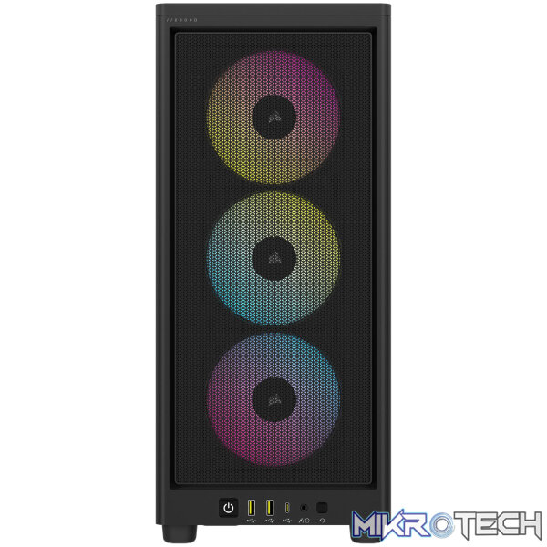 Corsair CC-9011246-WW 2000D RGB Airflow Black Mini-ITX Gaming Chassis - Image 2