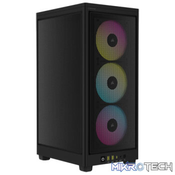 Corsair CC-9011246-WW 2000D RGB Airflow Black Mini-ITX Gaming Chassis