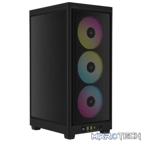 Corsair CC-9011246-WW 2000D RGB Airflow Black Mini-ITX Gaming Chassis Corsair CC-9011246-WW 2000D RGB Airflow Black Mini-ITX Gaming Chassis