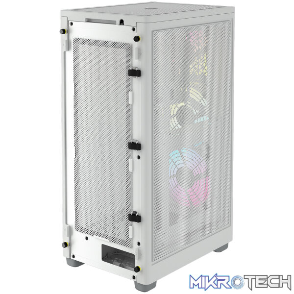 Corsair CC-9011247-WW 2000D RGB Airflow White Mini-ITX Gaming Chassis - Image 3