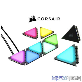 Corsair CL-9011115 iCUE LC100 Case Accent Lighting Panels Expansion Kit -9 Tile Pieces