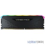 Corsair CMG16GX4M1D3600C18 Vengeance RGB RS Black 16GB 3600MHz CL18 DDR4 Memory