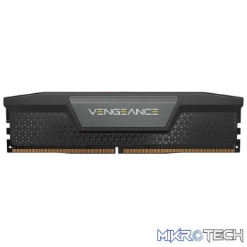 Corsair CMK16GX5M1B5200C40 Vengeance LPX 16GB (1x16GB) DDR5-5200MHz CL40 288-Pin 1.25V Black Desktop Memory