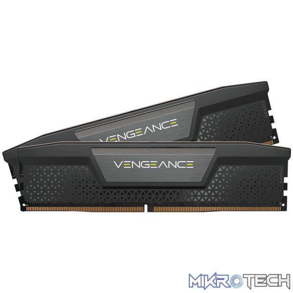 Corsair CMK32GX5M2A4800C40 Vengeance 32GB (2x16GB) DDR5-4800MHz CL40 1.1V Black Desktop Memory Corsair CMK32GX5M2A4800C40 Vengeance 32GB (2x16GB) DDR5-4800MHz CL40 1.1V Black Desktop Memory
