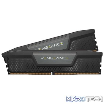 Corsair CMK96GX5M2B6600C32 VENGEANCE DDR5 96GB Kit(2 x 48GB) DDR5 DRAM 6600MHz CL32 1.40V Black Memory
