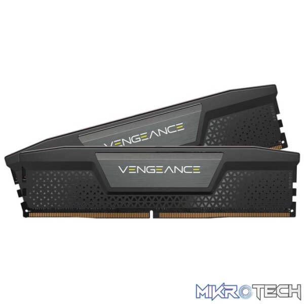 Corsair CMK96GX5M2B6600C32 VENGEANCE DDR5 96GB Kit(2 x 48GB) DDR5 DRAM 6600MHz CL32 1.40V Black Memory Corsair CMK96GX5M2B6600C32 VENGEANCE DDR5 96GB Kit(2 x 48GB) DDR5 DRAM 6600MHz CL32 1.40V Black Memory