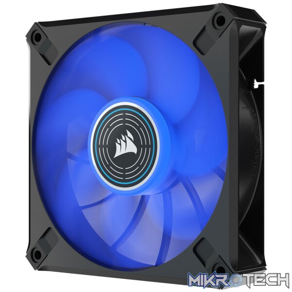 Corsair CO-9050122 ML120 LED ELITE 120mm Blue LED Fan Single Pack Black Chassis Fan - Image 2