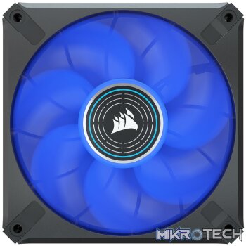 Corsair CO-9050122 ML120 LED ELITE 120mm Blue LED Fan Single Pack Black Chassis Fan