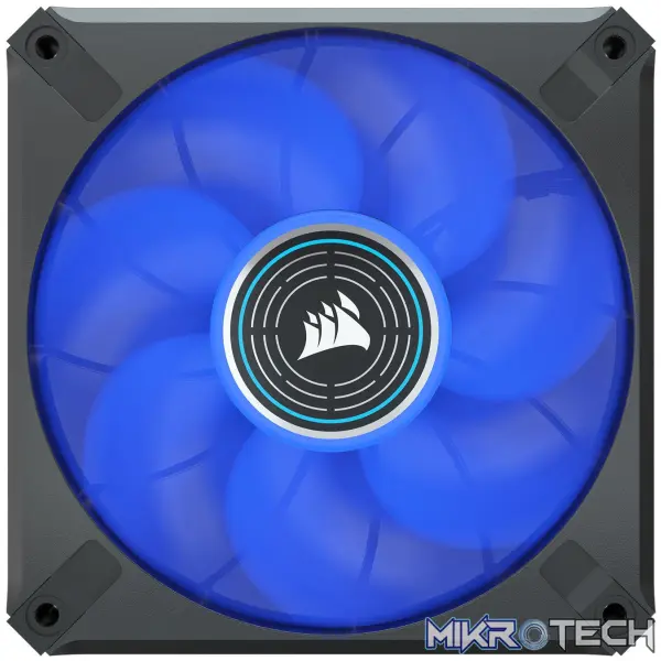 Corsair CO-9050122 ML120 LED ELITE 120mm Blue LED Fan Single Pack Black Chassis Fan Corsair CO-9050122 ML120 LED ELITE 120mm Blue LED Fan Single Pack Black Chassis Fan