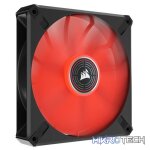 Corsair CO-9050123 ML140 LED ELITE 140mm Red LED Fan Single Pack Chassis Fan - Image 2