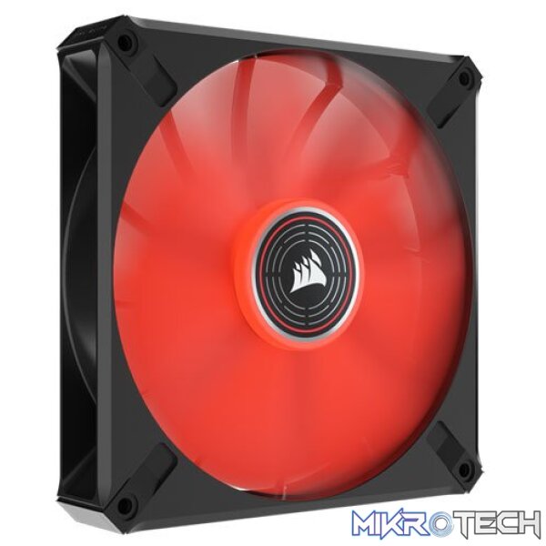 Corsair CO-9050123 ML140 LED ELITE 140mm Red LED Fan Single Pack Chassis Fan - Image 2