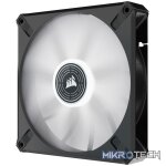 Corsair CO-9050124 ML140 LED ELITE 140mm White LED Fan Single Pack Black Chassis Fan - Image 2