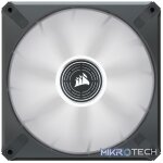 Corsair CO-9050124 ML140 LED ELITE 140mm White LED Fan Single Pack Black Chassis Fan