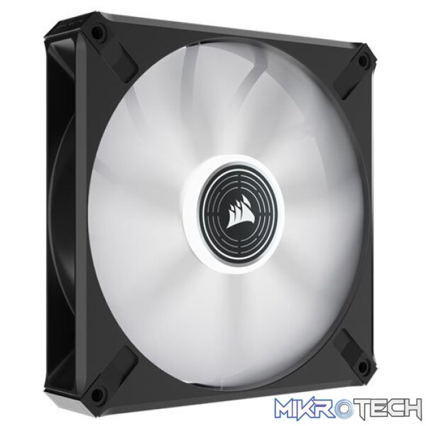 Corsair CO-9050124 ML140 LED ELITE 140mm White LED Fan Single Pack Black Chassis Fan - Image 3