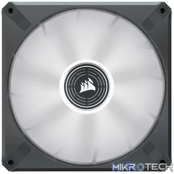 Corsair CO-9050124 ML140 LED ELITE 140mm White LED Fan Single Pack Black Chassis Fan Corsair CO-9050124 ML140 LED ELITE 140mm White LED Fan Single Pack Black Chassis Fan
