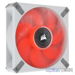 Corsair CO-9050126 ML120 LED ELITE 120mm Red LED Fan Single Pack White Chassis Fan - Image 3
