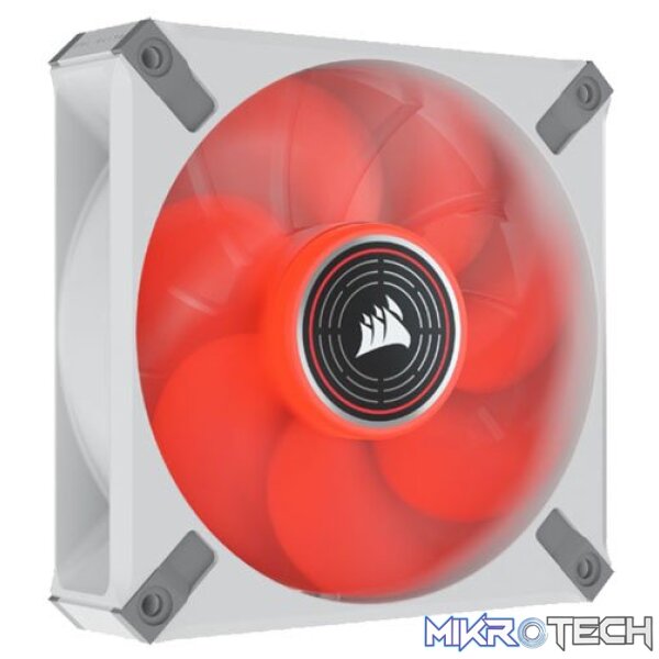 Corsair CO-9050126 ML120 LED ELITE 120mm Red LED Fan Single Pack White Chassis Fan - Image 3