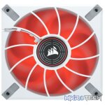 Corsair CO-9050126 ML120 LED ELITE 120mm Red LED Fan Single Pack White Chassis Fan - Image 4