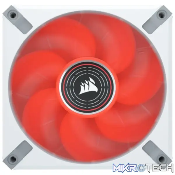 Corsair CO-9050126 ML120 LED ELITE 120mm Red LED Fan Single Pack White Chassis Fan Corsair CO-9050126 ML120 LED ELITE 120mm Red LED Fan Single Pack White Chassis Fan