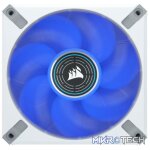 Corsair CO-9050128 ML120 LED ELITE 120mm Blue LED Fan Single Pack White Chassis Fan