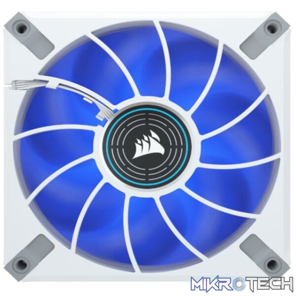 Corsair CO-9050128 ML120 LED ELITE 120mm Blue LED Fan Single Pack White Chassis Fan - Image 4