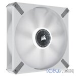 Corsair CO-9050130 ML140 LED ELITE 140mm White LED Fan Single Pack White Chassis Fan - Image 2