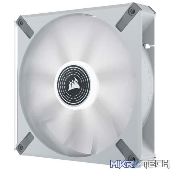 Corsair CO-9050130 ML140 LED ELITE 140mm White LED Fan Single Pack White Chassis Fan - Image 3