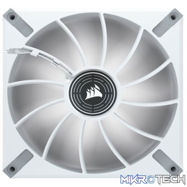 Corsair CO-9050130 ML140 LED ELITE 140mm White LED Fan Single Pack White Chassis Fan - Image 4