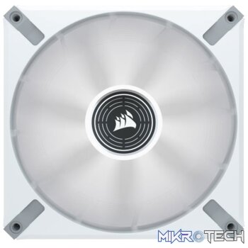Corsair CO-9050130 ML140 LED ELITE 140mm White LED Fan Single Pack White Chassis Fan