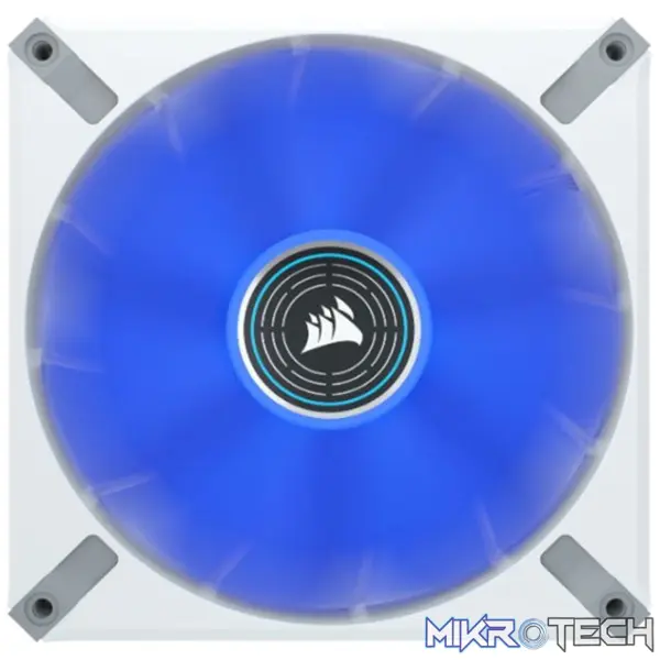 Corsair CO-9050131 ML140 LED ELITE 140mm Blue LED Fan Single Pack White Chassis Fan Corsair CO-9050131 ML140 LED ELITE 140mm Blue LED Fan Single Pack White Chassis Fan