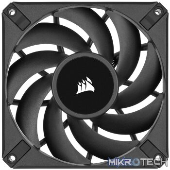 Corsair CO-9050140-WW AF120 ELITE High Performance 120mm PWM Black Case Fan