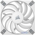 Corsair CO-9050145 AF120 SLIM White Single Small Form Factor 120mm PWM Fan - Image 2