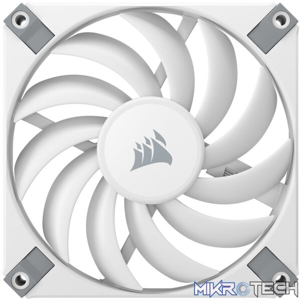 Corsair CO-9050145 AF120 SLIM White Single Small Form Factor 120mm PWM Fan - Image 2