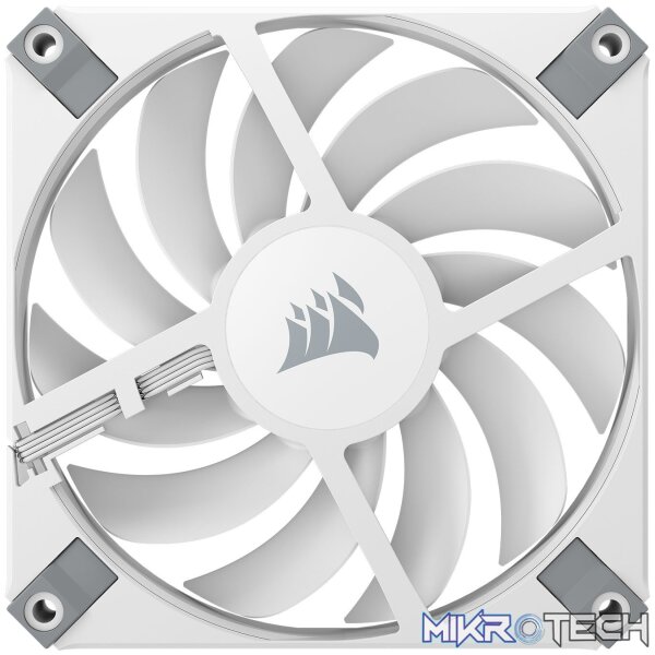 Corsair CO-9050145 AF120 SLIM White Single Small Form Factor 120mm PWM Fan - Image 4