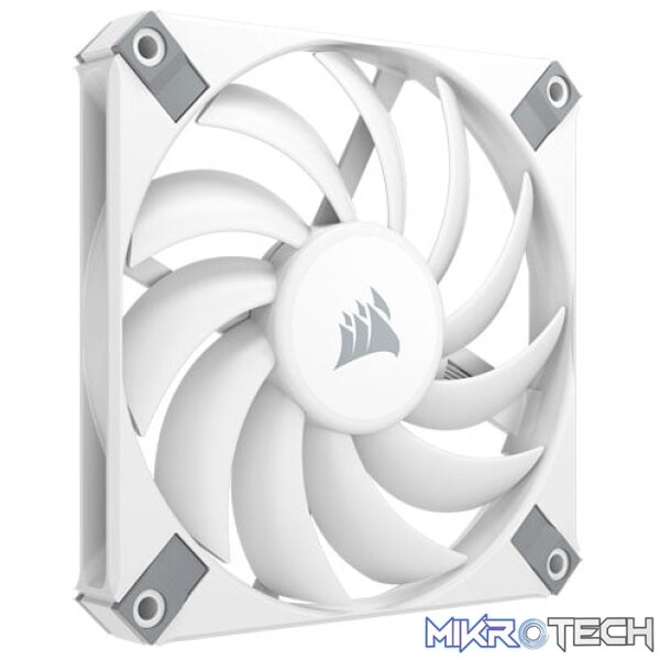 Corsair CO-9050145 AF120 SLIM White Single Small Form Factor 120mm PWM Fan Corsair CO-9050145 AF120 SLIM White Single Small Form Factor 120mm PWM Fan