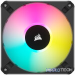 Corsair CO-9050154 iCUE AF120 RGB ELITE Black 120mm 3 Fan + Lighting Node CORE Pack - Image 2