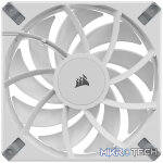 Corsair CO-9050160 iCUE AF140 RGB ELITE White 140mm 2 Fan + Lighting Node CORE Pack - Image 3