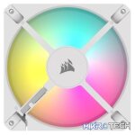 Corsair CO-9050168 iCUE AR120 ARGB 120mm PWM 1850 RPM White Case Fan - Image 4