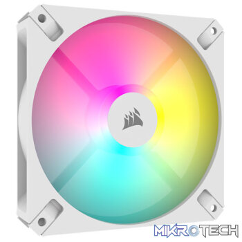 Corsair CO-9050168 iCUE AR120 ARGB 120mm PWM 1850 RPM White Case Fan
