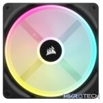 Corsair CO-9051003 QX140 iCUE Link ARGB 140mm PWM 2000 RPM Black Case Fan - Image 2