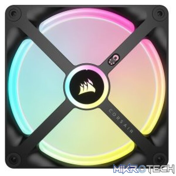 Corsair CO-9051003 QX140 iCUE Link ARGB 140mm PWM 2000 RPM Black Case Fan - Image 3