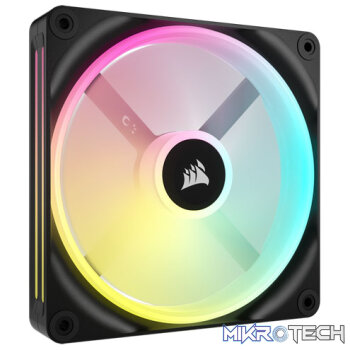 Corsair CO-9051003 QX140 iCUE Link ARGB 140mm PWM 2000 RPM Black Case Fan