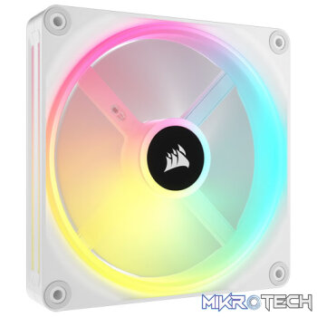 Corsair CO-9051007 QX140 iCUE Link ARGB 140mm PWM 2000 RPM White Case Fan